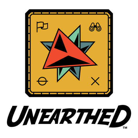 FIRST LEGO League UNEARTHED season logo